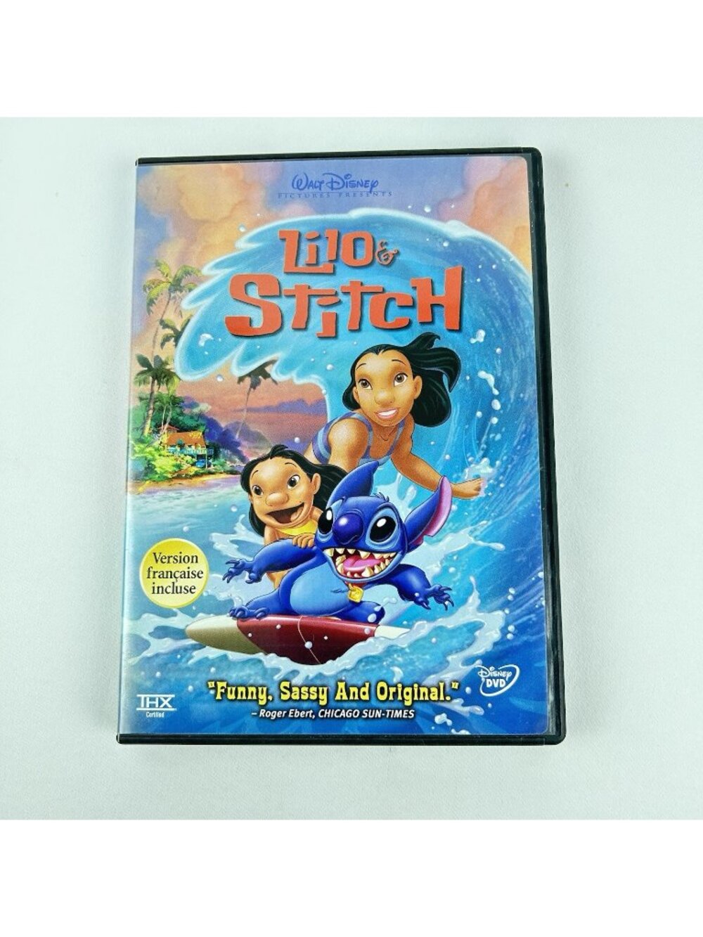 Disney Lilo & Stitch DVD 2002 Family Classic Blockbuster Movie Film